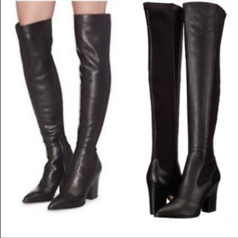 Same Edelman over the knee boots (hardly worn)